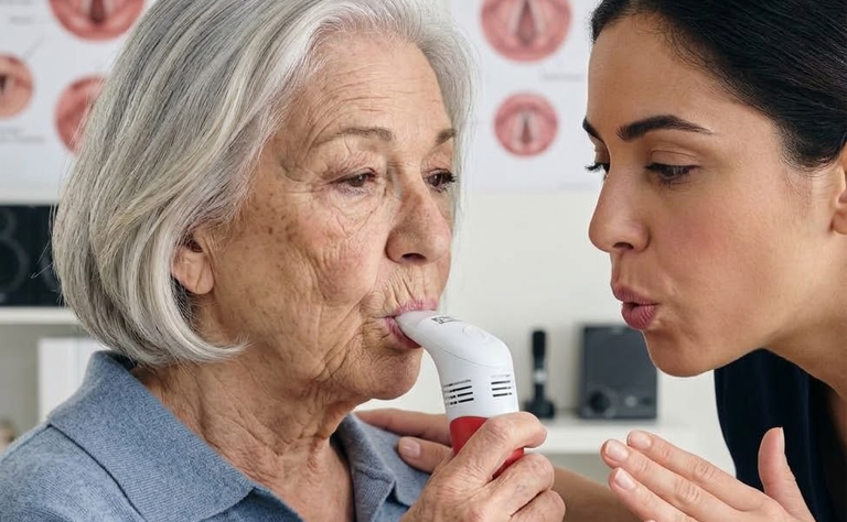 Treino muscular expiratório (TME) e deglutição na doença de Parkinson: o que mostra a evidência científica?